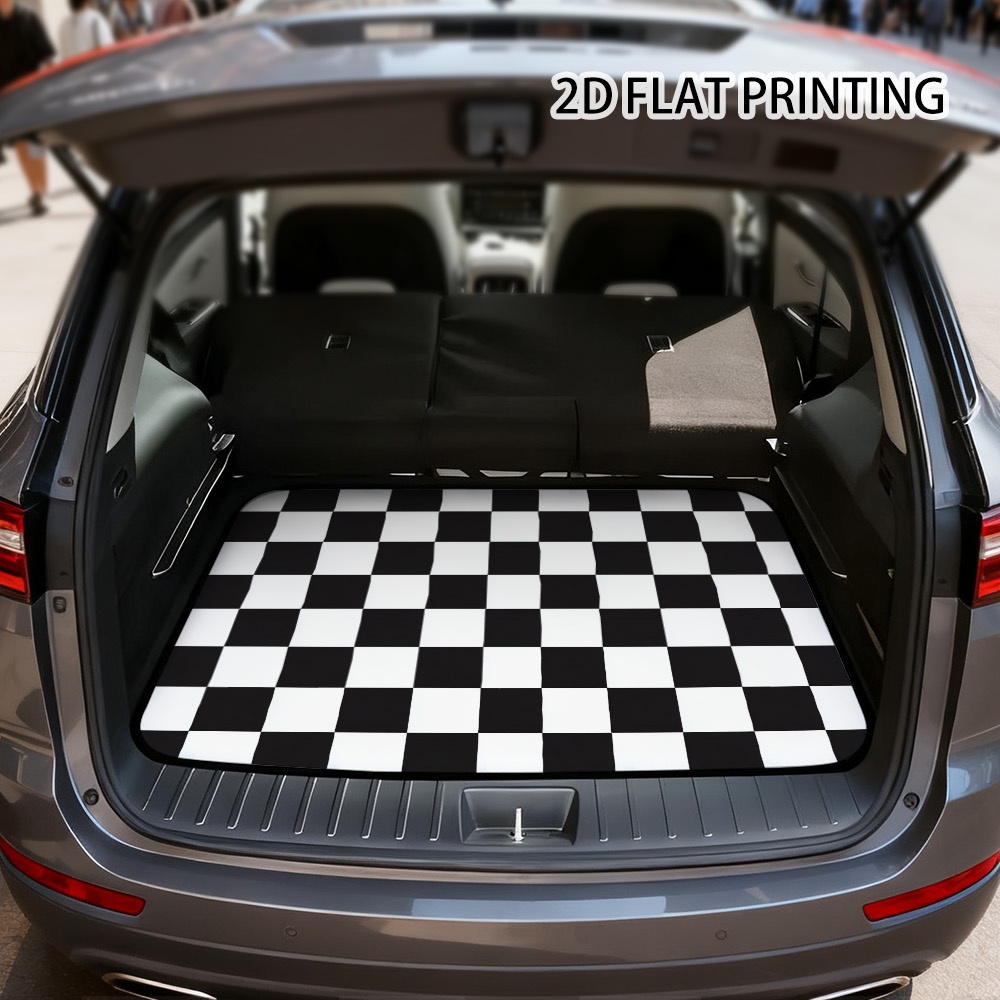 Commercial Printing And Graphics - 2D 평면 인쇄, 1개 흑백 사각형