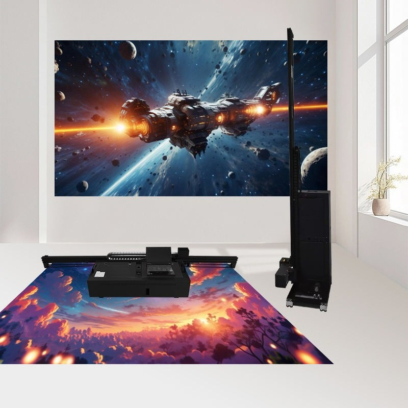 Commercial Printing And Graphics - 다목적 UV 벽 인쇄기, 주거용, 상업용