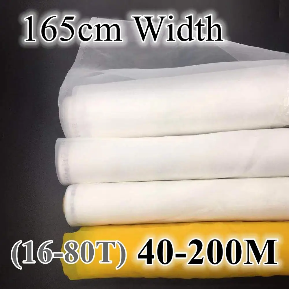 Commercial Fabric Printing - 흰색 실크 스크린 인쇄 메쉬 60M/80M/100M/120M/140M/160M/180M/200M