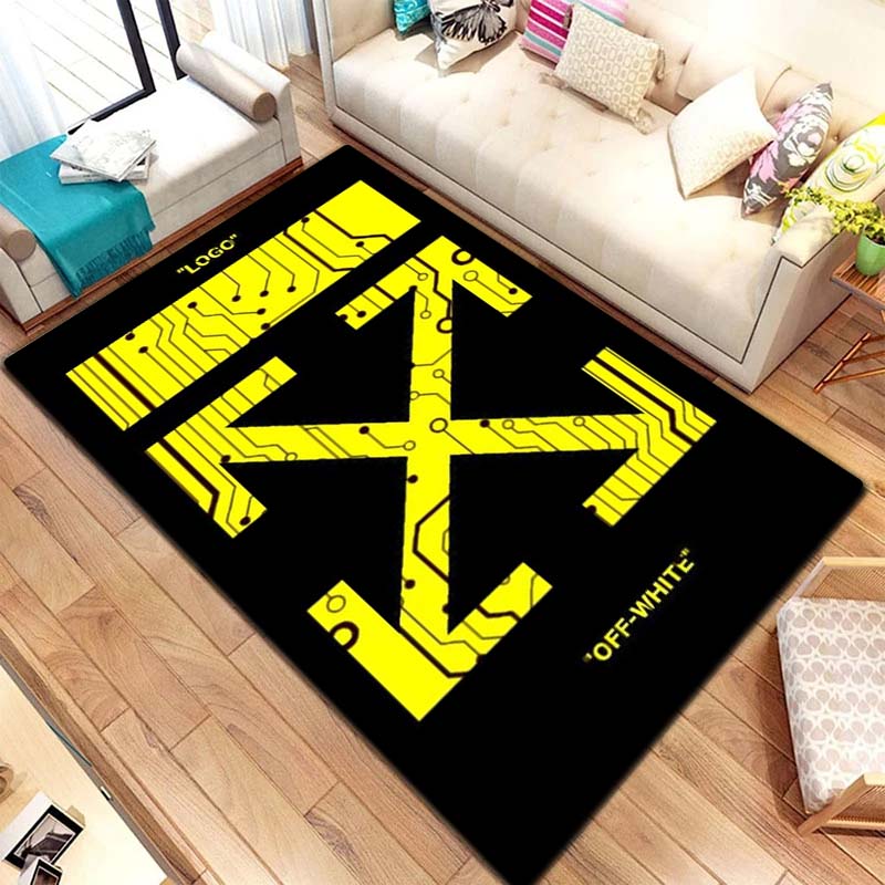 크로스 애로우 그래픽 아레아 러그 논슬립 소프트 플란넬 - Commercial Printing And Graphics 리뷰 및 가격