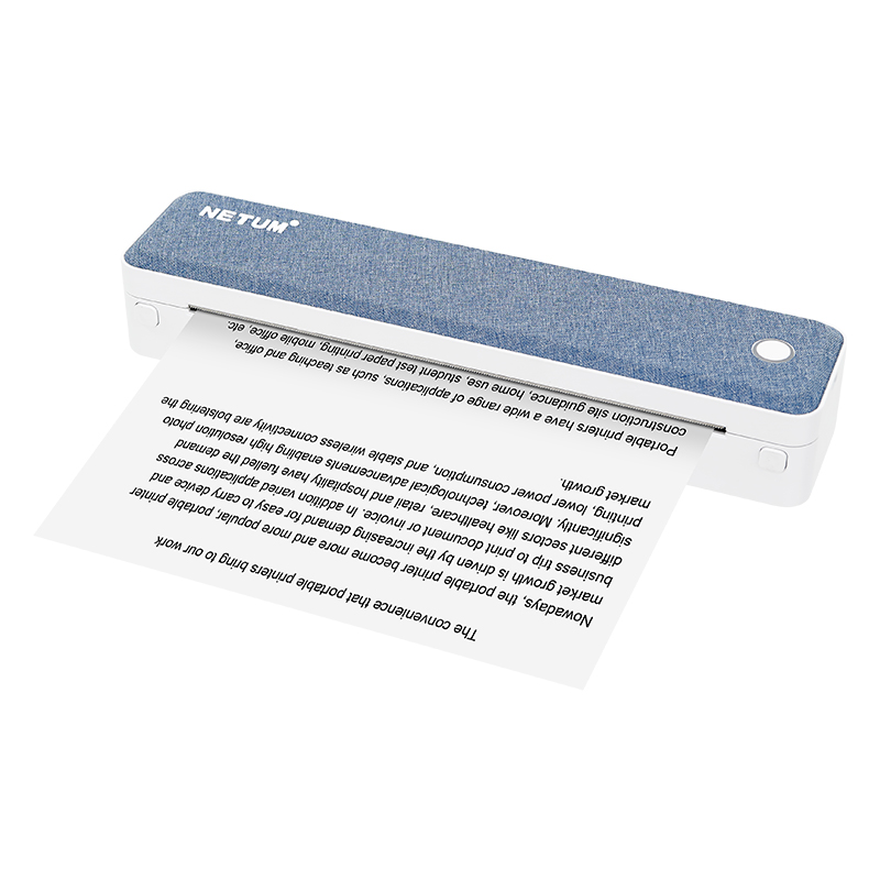 A4 휴대용 열전사 프린터 블루투스 비즈니스 여행용 어 - Commercial Document Printing 리뷰 및 가격